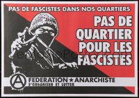 4r296 FEDERATION ANARCHISTE Pas de Quartier style 18x26 French special poster 2010s cool art!