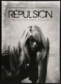 4r415 REPULSION 17x23 French special poster R2010s Polanski, different image of Catherine Deneuve!