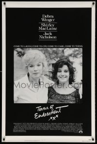 4r940 TERMS OF ENDEARMENT 1sh 1983 Shirley MacLaine & Debra Winger, Jack Nicholson!