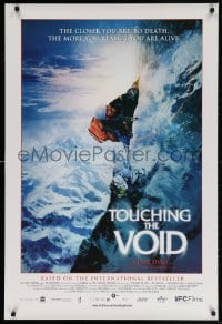 4r954 TOUCHING THE VOID DS 1sh 2003 mountain climbing disaster & survival on Siula Grande in Peru!