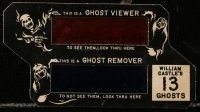 4s016 13 GHOSTS 4x7 ghost viewer 1960 William Castle, in ILLUSION-O, use it to see or not see them!