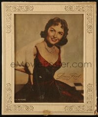 4s250 DONNA REED 8x10 color print in 10x12 frame 1950s great portrait of the leading lady!