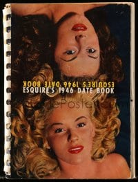 4s003 ESQUIRE 5x7 date book 1946 filled with incredible sexy Alberto Vargas pin-up art!