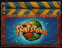 4s163 FLINTSTONES video 11x15 merchandising manual 1994 cool design!