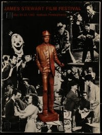 4s259 JAMES STEWART FILM FESTIVAL souvenir program book 1983 for his 75th birthday celebration!