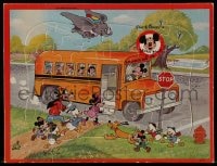 4s160 MICKEY MOUSE CLUB 10x13 jigsaw puzzle 1960s great cartoon image of Mickey!