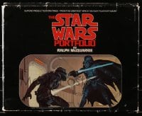 4s229 STAR WARS art portfolio w/ 21 prints 1977 contains rare McQuarrie art that was never used!