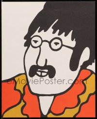 4s311 YELLOW SUBMARINE 9x11 letterhead 1968 The Beatles, great cartoon art of John Lennon!