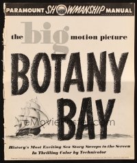 4s587 BOTANY BAY pressbook 1953 James Mason, Alan Ladd & Patricia Medina in Australia!