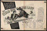 4s612 CISCO KID & THE LADY pressbook 1939 Cesar Romero, Marjorie Weaver, George Montgomery