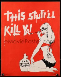 4s952 THIS STUFF'LL KILL YA pressbook 1971 Herschell Gordon Lewis, too much lovin', too much lawbreakin'!