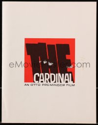 4s320 CARDINAL screening program 1964 Otto Preminger, Romy Schneider, Saul Bass title art!