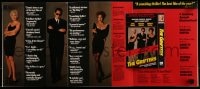 4s429 GRIFTERS video promo brochure 1990 John Cusack, Annette Bening & Anjelica Huston!