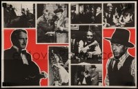4s509 STING promo brochure 1974 Paul Newman, Robert Redford, Robert Shaw, crime classic!