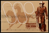 4s516 TOM HORN promo brochure 1980 great western images of cowboy Steve McQueen!