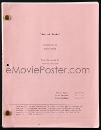 4s139 OUT OF SIGHT revised draft script November 11, 1997, screenplay by Scott Frank!
