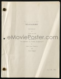 4s148 WOMAN IN RED revised draft script August 30, 1983, screenplay by Gene Wilder!