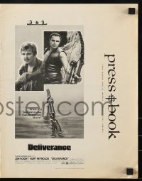4s636 DELIVERANCE pressbook 1972 Jon Voight, Burt Reynolds, Ned Beatty, John Boorman classic!