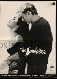 4s902 SANDPIPER pressbook 1965 many images of Elizabeth Taylor & Richard Burton!