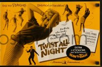 4s968 TWIST ALL NIGHT pressbook 1962 Louis Prima, great images of sexy dancing June Wilkinson!