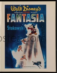4s416 FANTASIA catalog covers 1980s for Collectors Bookstore auction, classic Disney art!