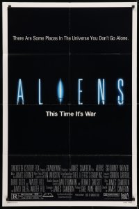 4t037 ALIENS 1sh 1986 there are some places in the universe you don't go alone, this time it's war!