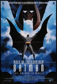 4t082 BATMAN: MASK OF THE PHANTASM DS 1sh 1993 DC Comics, great art of Caped Crusader!