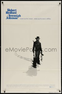 4t456 JEREMIAH JOHNSON style C 1sh 1972 Robert Redford, directed by Sydney Pollack!
