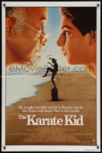 4t478 KARATE KID int'l 1sh 1984 Pat Morita, Ralph Macchio, teen martial arts classic!