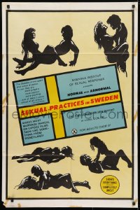 4t765 SEXUAL PRACTICES IN SWEDEN 1sh 1970 graphic guide to sexual positions, normal & abnormal!