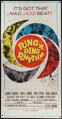 4w192 RING-A-DING RHYTHM 3sh 1962 Chubby Checker, rock 'n' roll, It's got that mad jazz beat!