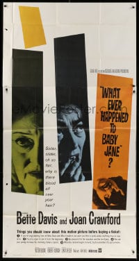 4w261 WHAT EVER HAPPENED TO BABY JANE? 3sh 1962 Robert Aldrich, Bette Davis & Joan Crawford!
