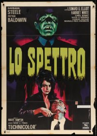 4w453 GHOST Italian 1p 1965 great horror art by Enrico De Seta, ultra rare first release!