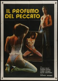 4w643 RETOURNE-MOI C'EST MEILLEUR Italian 1p 1985 sexy Marilyn Jess wearing lingerie by mirror!