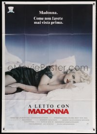4w742 TRUTH OR DARE Italian 1p 1991 In Bed With Madonna, the ultimate dare is to tell the truth!