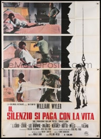 4w900 LIBERATION OF L.B. JONES Italian 2p 1970 William Wyler, written by Stirling Silliphant!