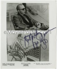 4x285 BEN GAZZARA signed 8x10 still 1975 cool comparison photo to the real life Al Capone!