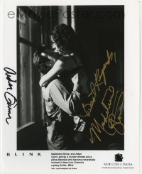 4x292 BLINK signed 8x10 still 1994 by BOTH Madeleine Stowe AND Aidan Quinn!