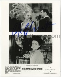 4x303 CATE BLANCHETT signed 8x10 still 2001 in wild outfit with John Turturro in The Man Who Cried!