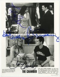 4x306 CHAMBER signed 7.5x9.75 still 1996 by Lela Rochon, Chris O'Donnell AND Faye Dunaway!