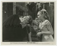 4x312 CHRISTOPHER LEE signed 8.25x10 still 1970 feeding on women in Taste the Blood of Dracula