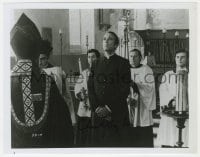 4x313 CHRISTOPHER LEE signed 8x10.25 still 1976 dressed as a priest in To the Devil a Daughter!