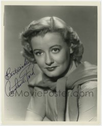 4x321 CONSTANCE FORD signed 8x10 still 1950s head & shoulders portrait of the pretty actress!