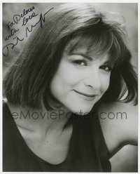 4x762 DINAH MANOFF signed 8x10 REPRO still 1980s head & shoulders portrait of the pretty actress!