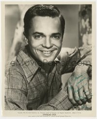 4x345 DOUGLAS DICK signed 8.25x10 still 1946 Paramount studio portrait smiling really big!