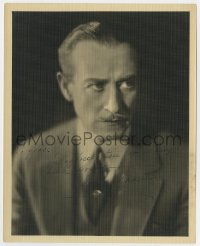 4x382 H.B. WARNER signed deluxe 8x10 still 1920s great head & shoulders portrait in suit & tie!