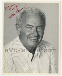 4x799 HARVEY KORMAN signed 8x10 REPRO still 1980s great smiling portrait later in his career!