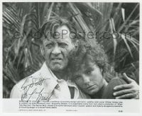 4x404 JACQUELINE BISSET signed 7.75x9.5 still 1980 c/u with William Holden in When Time Ran Out!