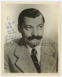 4x419 JERRY COLONNA signed 8x10 still 1930s head & shoulders portrait with his trademark mustache!