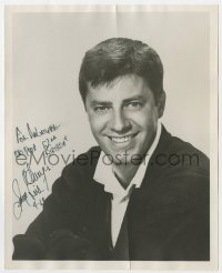 4x817 JERRY LEWIS signed 8x10 REPRO still 1969 smiling head & shoulders portrait of the comedian!